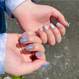 【新規限定】ワンカラー・グラデーション・フレンチ￥6800