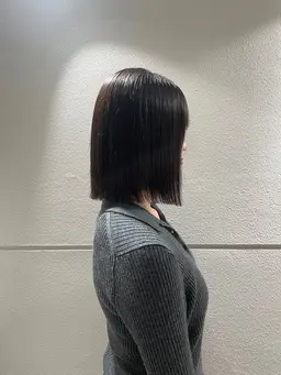 【梅雨前に必須！！】✨縮毛矯正✨＋Aujuaトリートメント（長さ料金¥550​〜​¥2200）