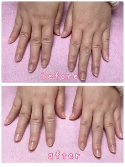 【HANDネイルケア】✨【お爪整え+甘皮処理+艶仕上げ】リニューアルOpen価格