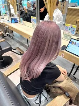 【カラーモデル】✨先着5名限定👑ブリーチ使用・ダブルカラー🎨⛈️