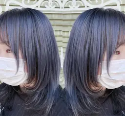 ✨1、2、3回目まで利用可能✨【透明感カラー☆憧れの外国人風に】ブリーチ＋カラー¥15220