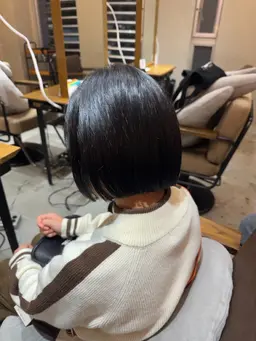 ボブカット（メンテナンスのみ可）＋ワンカラー