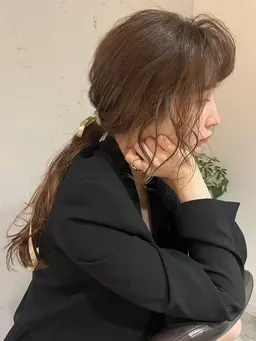 🌿🌼小顔カット+ニュアンスパーマ🌼🌿