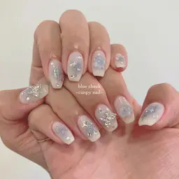 迷ったらこれ！持ち込み120分コース⋆౨ৎ˚⟡˖ ࣪ オフ込み　​〜​10本アート　手書き4本、大パーツ4個まで可能