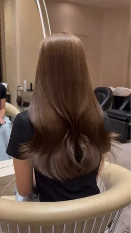 期間限定‼️【全員】🤍シングルカラー🎨+髪質改善トリートメント🫧