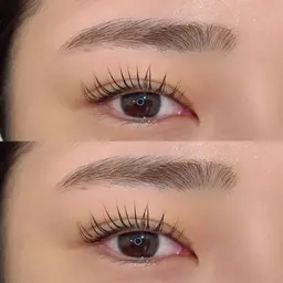 U24🌸ミニモ学割🌸パリジェンヌラッシュリフト&アイブロウワックス