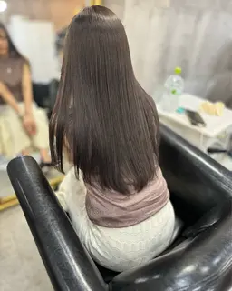 【さらさら艶髪】縮毛矯正＋カット✨