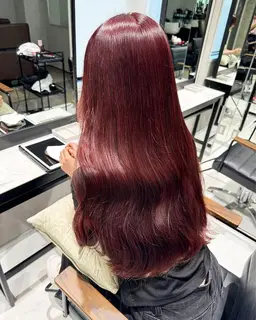 【平日限定💫】🩷カラー➕プラチナトリートメント🎀✨（シャンプーブロー込み🧴）