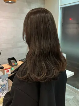 🌱前髪カット＋透明感カラー