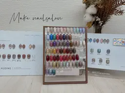 オフ無し、マグネットジェルネイル(オフあり+1000円。长さ出し1本＋600円、補強1本＋400円)