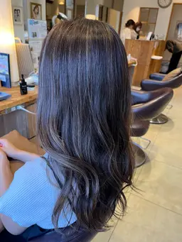 ✿‪平日限定ミニモ価格︎✿💚🧃ハーフハイライト＋うる艶カラー🧃💚ブリーチ込み‪🌱