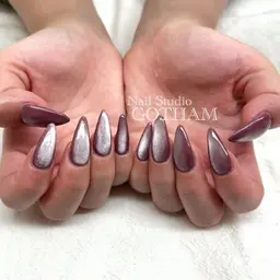 オフなし【クリア長さ出し+マグネット】❤️‍🔥チップorアクリル選べます❤️‍🔥2色までOK！ジェルオフ¥0/30分