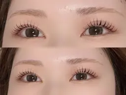 【ミニモ限定メニュー】💠上まつげパーマ&アイブロウ💠 (ケアトリートメント&アイシャンプー付き)