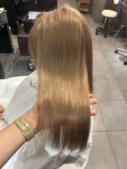 ブリーチ込み全体カラー🩷✨