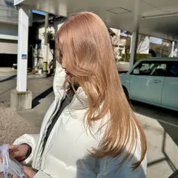 ˗ˏˋ 当日限定価格ˎˊ˗🥣ケアブリーチ込み・ダブルカラー[ブリーチ1回込み]＋水トリートメント💗