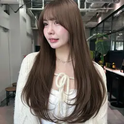 【朝のスタイリングが超簡単!!🌈】巻いてもワンカールでもカワイイ💫垢抜けレイヤーカット✂︎💇🏻
