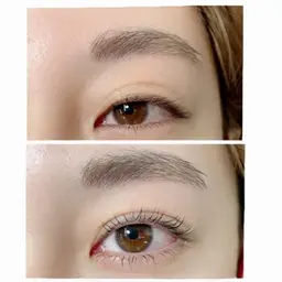 乾燥・ダメージ修復が出来るトリートメント上下まつげパーマ¥12100→¥6600