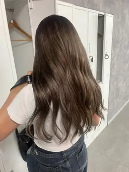 🫧透明感カラー🫧ワンカラー➕高保湿トリートメント