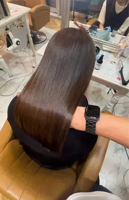 【ご新規様限定🎀】🫧透明感カラーでツヤ髪に✨＋内部補修TR