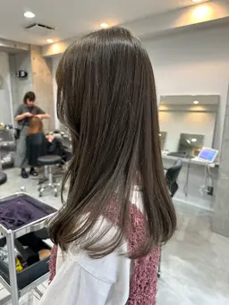 カット＋ブリーチなしダブルカラー＋トリートメント