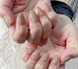 【ジェル】シンプルデザイン《オフ込み》10本同じ