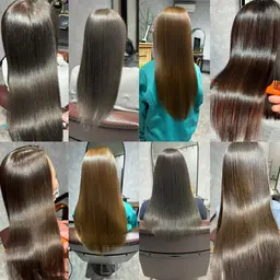 【フルコースメニュー】【2026年1月限定】カット＋髪質改善ストレート＋リタッチカラー＋トリートメント