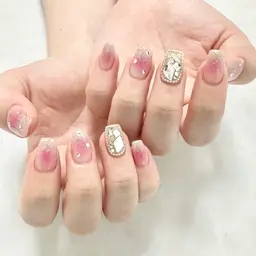 1番人気!時間内ジェルやり放題✨ソフトジェルオフあり/持ち込みデザイン🆗/パラジェルベース込み✨