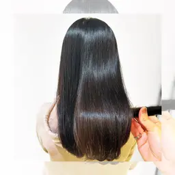 【コスパ◎】カット＋リタッチ縮毛矯正＋フラッシュメントTr