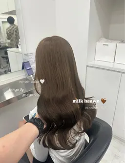 【🤍U-24限定🤍】🎀カット＋透明感ワンカラー＋オリジナルトリートメント＋コテ巻き仕上げ🎀🤍