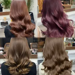 【新規人気No.2】似合わせカット＋コテ巻き風パーマ