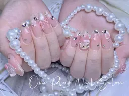 Hand💅🏻大人気ワンホンチークネイル☆マグネットグラデーション