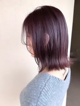 【ミニモ限定🫧】/透明感カラー+カット+内部補修3Stepトリートメント9,900円