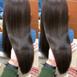 🏁カット+髪質改善縮毛矯正（5cm以内リタッチ）🐶