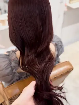 𓊆ㅤ組み合わせメニュー🪄ྀི𓊇カット+カラー+Aujua5ステップトリートメント🖤 超音波アイロン付き