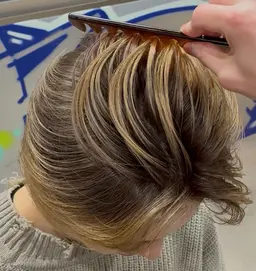 ⚡️【メンズ先着5名限定】⚡️バレイヤージュ/ハイライト＋TOKIO4STEP トリートメント （韓国、ミニモ学割）