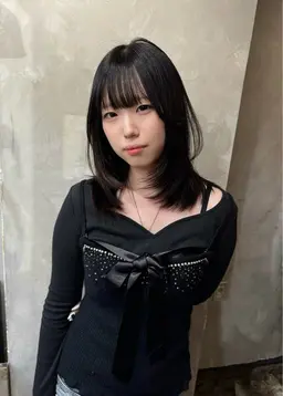 【🇰🇷人気𝐍𝐨. 𝟏🇰🇷】艶麗レイヤーカット➕イルミナorアディクシーカラー➕極潤卵殻トリートメント