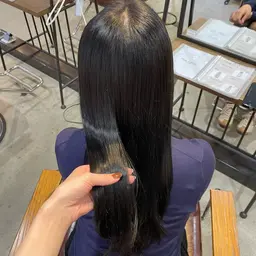 【新メニュー🆕🩵】カット+髪質改善ケラチンカラー＋トリートメント🪞✨