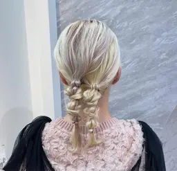 【🎀꙳.*クリエイティブヘアセット🎀꙳.*】編み込み、装飾品付け放題‼️ライブやイベントにオススメです♪