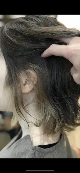 ダメージ軽減✨うるつやN.カラー&お洒落の定番✨インナーカラー ハイライト