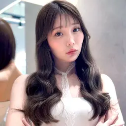 🎀口コミ応援クーポン🎀似合わせカット+艶髪カラー+補修トリートメント