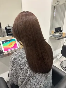 💎透明感カラー+髪質改善トリートメント🫧艶と手触り重視の美髪コース