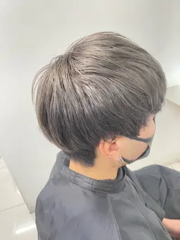 【🌙初めてでもダメージ最小限🌙】メンズカット➕ダブルカラー(ブリーチ1回ワンカラー)