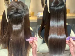 🌼縮毛矯正×3stepトリートメント🌼