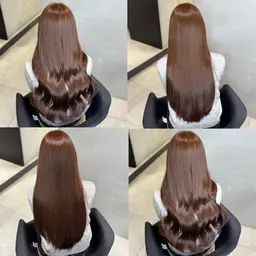 【ブリーチなしWカラーで作るブラウン系🤎🧋】保湿艶トリートメント付き❕ロング料金なし‼️ブラウン系なら何でもok🤍