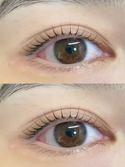 お試し♪SNS話題のブラックティントマスカラパーマ（アイパック➕コーティング剤付）¥5000