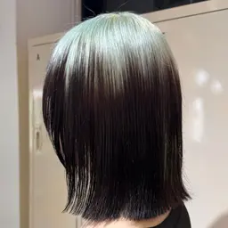 🍋デザインカラー(ブリーチ+全体カラー)+選べるトリートメント🍋