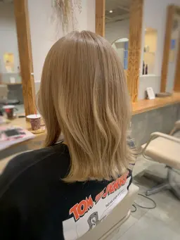 【ミニモ限定価格✨】ダブルカラーのみ(ブリーチ1回+オンカラー1回)