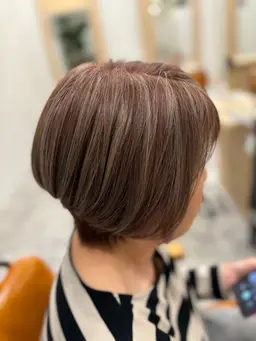 ダブルカラー(ハイライト) +カット