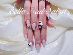 <初回ソフトオフ無料>［自爪］２本持ち込みデザイン・パラジェル変更ok・フィルイン無料