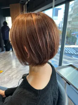 カット+カラー+ハイライト（白髪ぼかしor脱白髪染め）